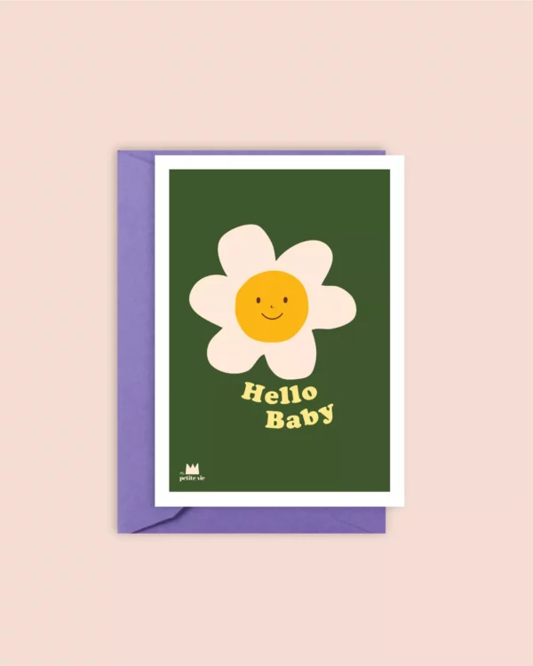 Carte postale - Hello baby