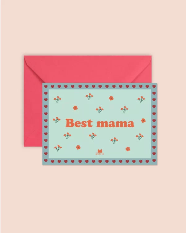 Carte postale - Best mama