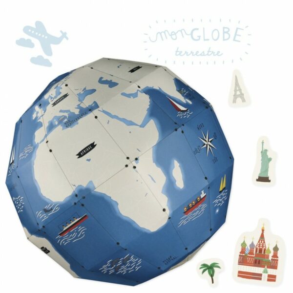 Kit créatif - Mon globe terrestre