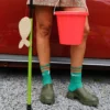 Chaussettes Bisou vertes