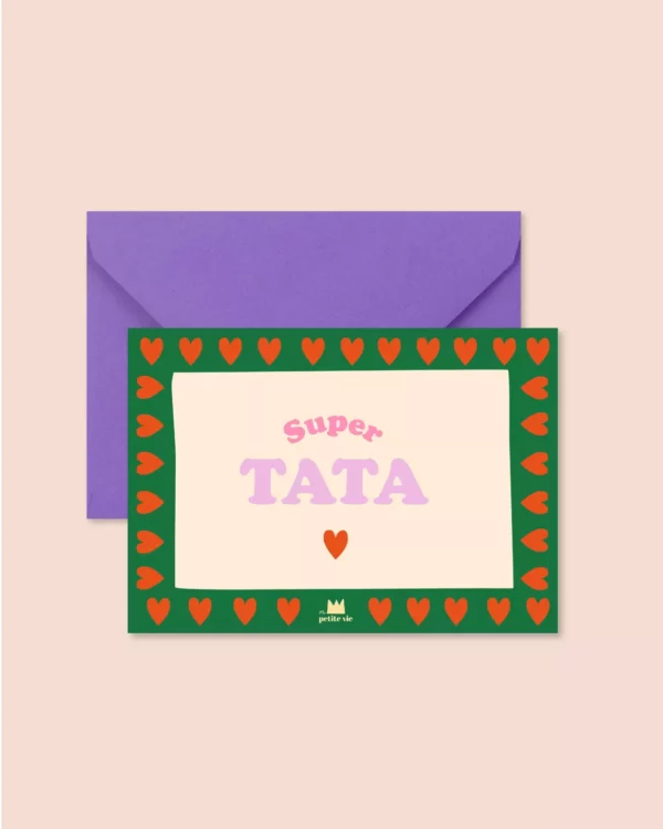 Carte postale - Super tata