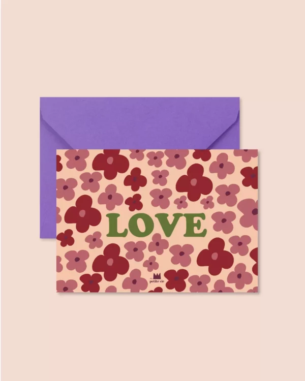 Carte postale - Love