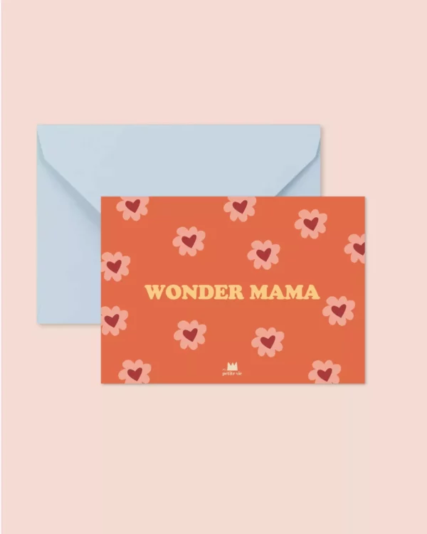 Carte postale - Wonder mama