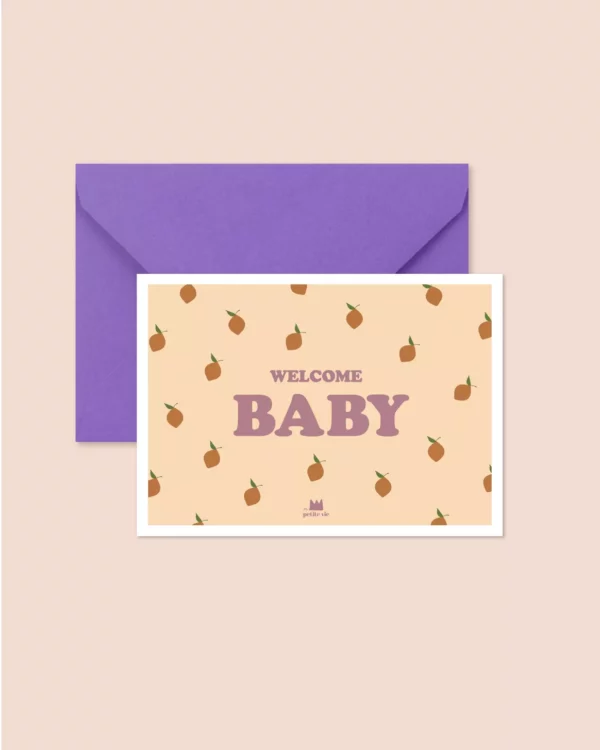 Carte postale - Welcome baby