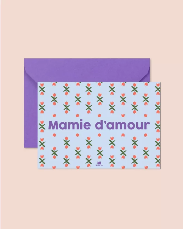 Carte postale - Mamie d'amour