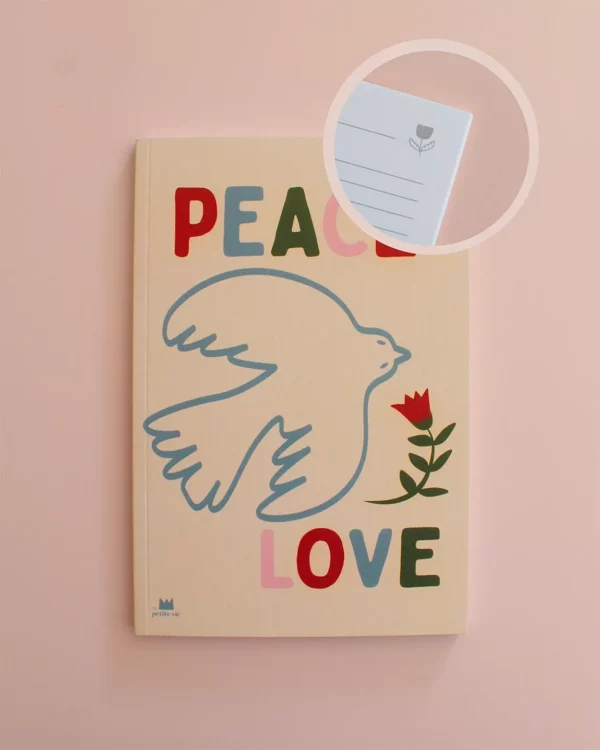 Carnet de notes - Peace & Love