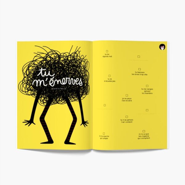 Livre à compléter - Telle mère, tel fils ?