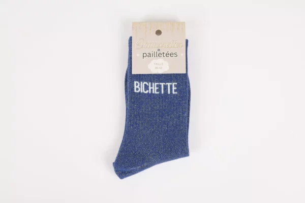 Chaussettes à paillettes - Bichette