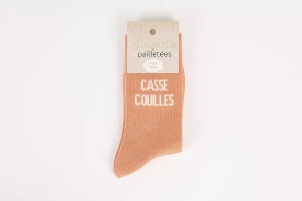 Chaussettes à paillettes - Casse-couilles