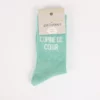 Chaussettes à paillettes - Copine de coeur