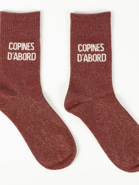 Chaussettes à paillettes - Copine d'abord
