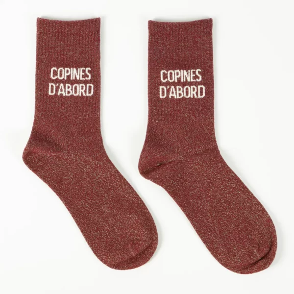 Chaussettes à paillettes - Copine d'abord