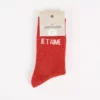 Chaussettes à paillettes - Je t'aime
