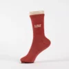 Chaussettes à paillettes - Love