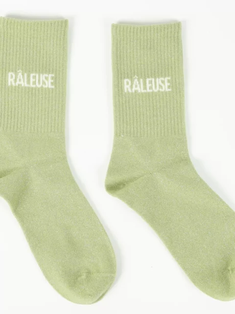 Chaussettes à paillettes - Râleuse