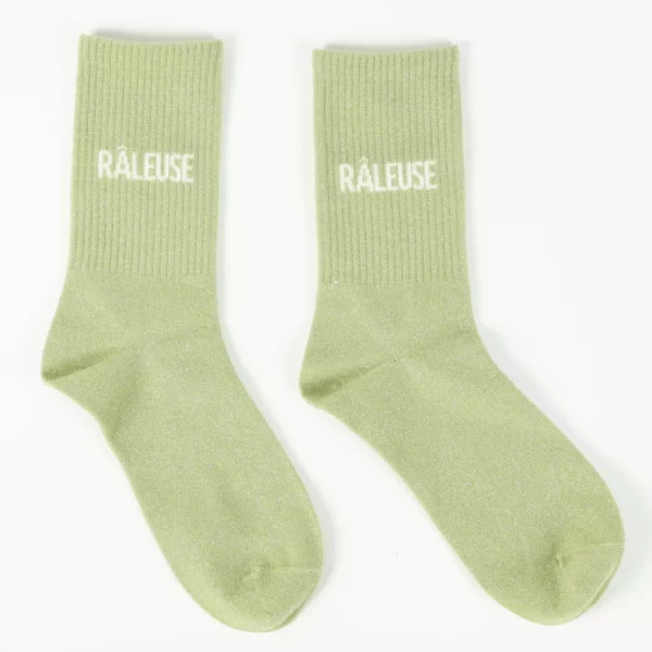 Chaussettes à paillettes - Râleuse