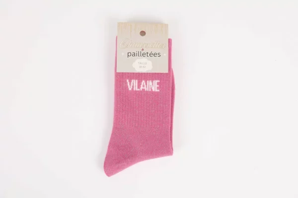 Chaussettes à paillettes - Vilaine