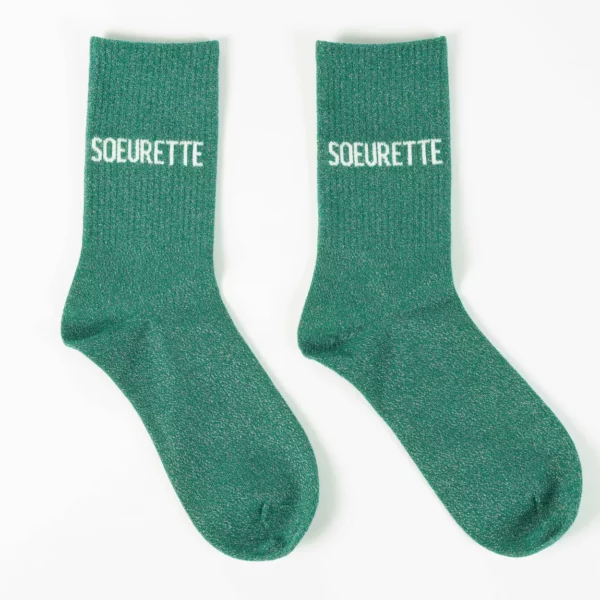 Chaussettes à paillettes - Soeurette