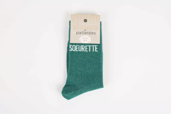 Chaussettes à paillettes - Soeurette