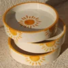 Coupelle en céramique - Soleil