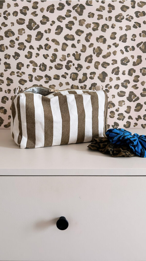 Trousse de toilette en coton