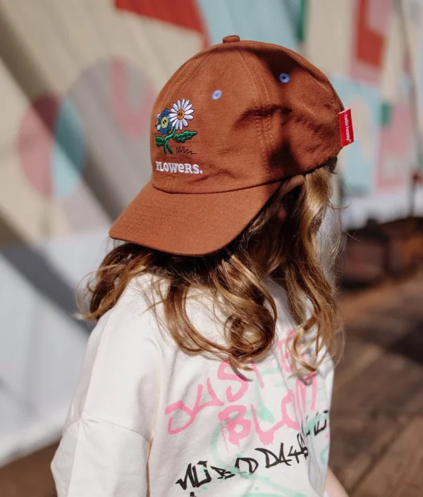 Casquette enfant & bébé - Linen flowers