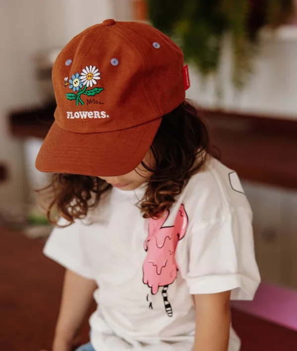 Casquette enfant & bébé - Linen flowers