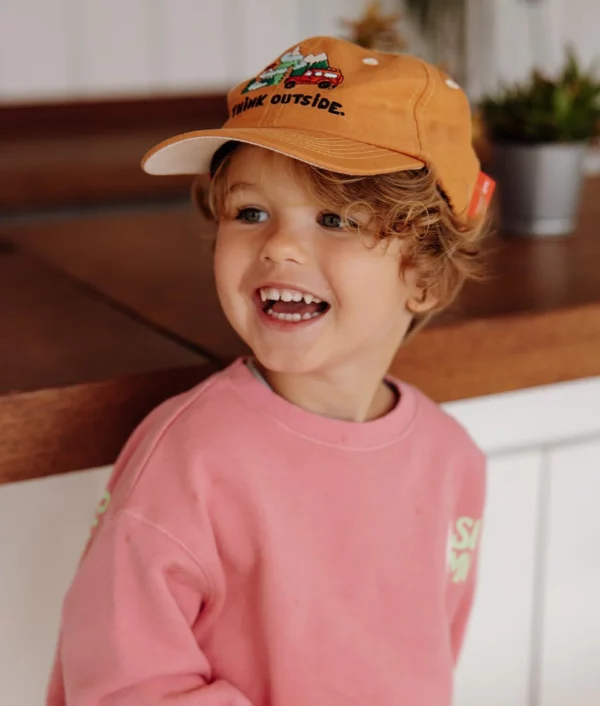 Casquette enfant & bébé - Linen outside
