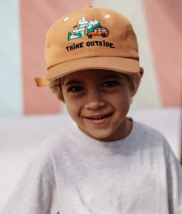 Casquette enfant & bébé - Linen outside