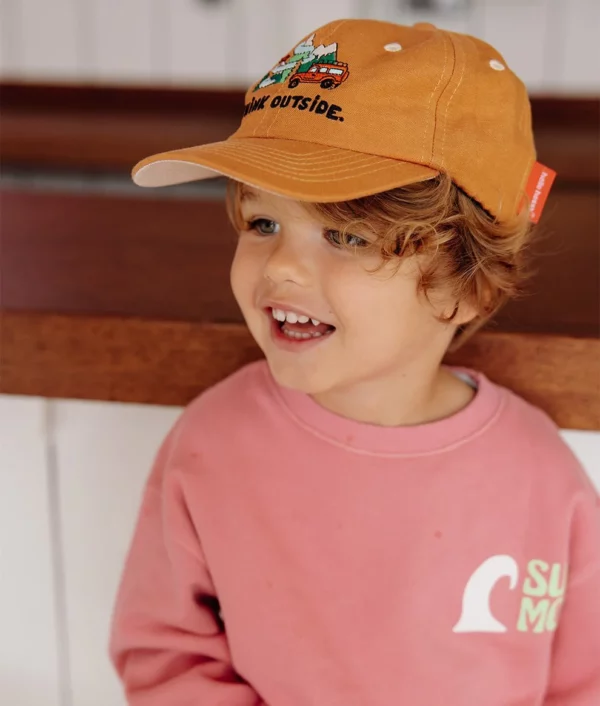 Casquette enfant & bébé - Linen outside