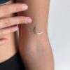 Tatouage éphémère - Lot de 5 - Lune dorée