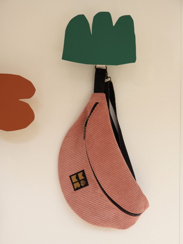 Banane en velours - Rose