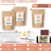 Kit empreintes bébé - 2 moulages