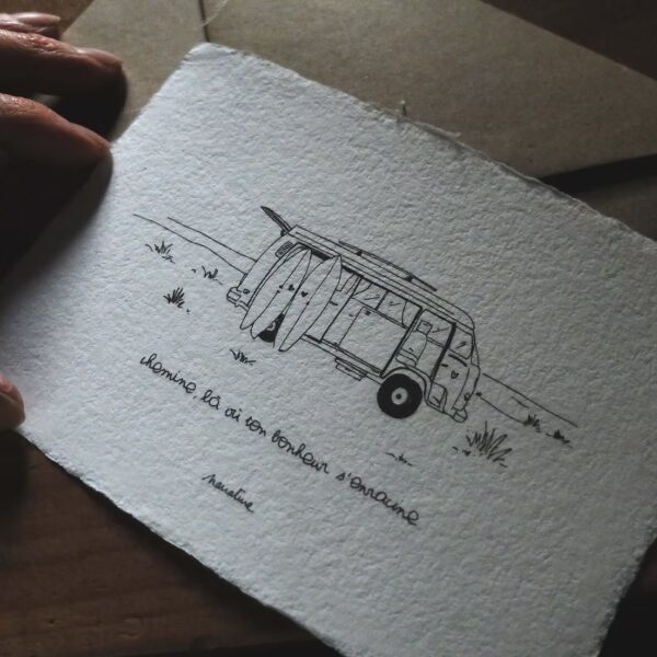 Carte postale - La vanlife