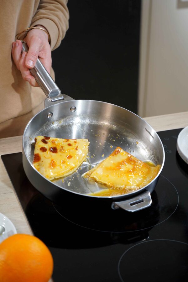 La Merveilleuse - Poêle en inox 24 cm