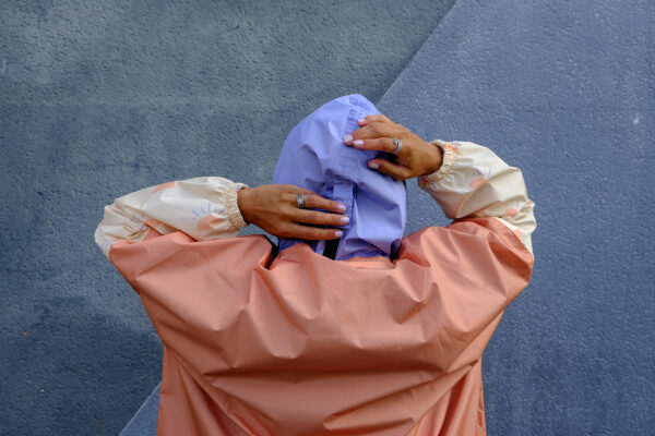 DSCF8222 Poncho de pluie long - Sunrise