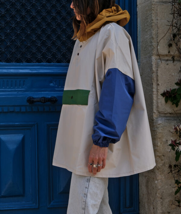 Poncho de pluie court - Old school