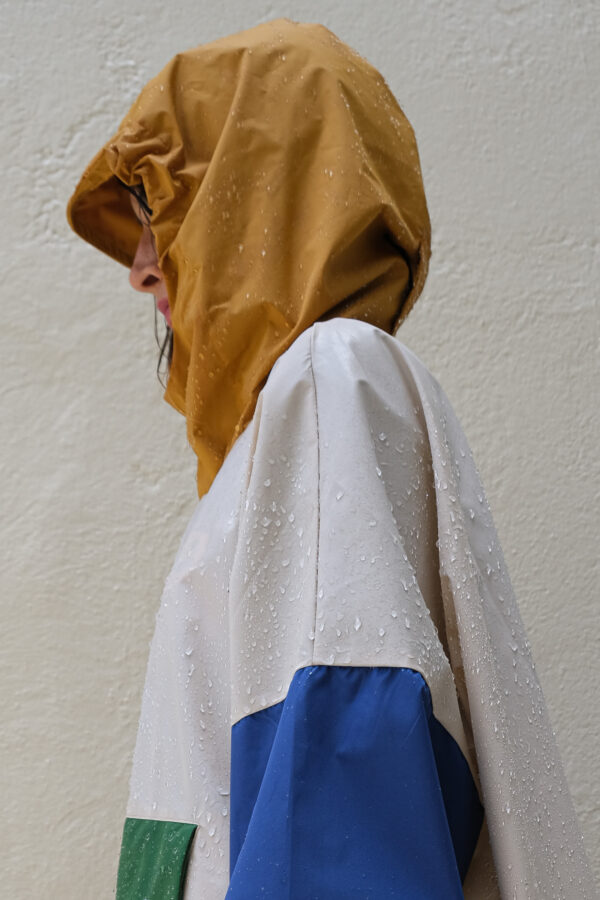 Poncho de pluie court - Old school