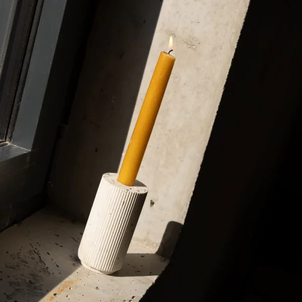 Bougeoir Colosse - blanc