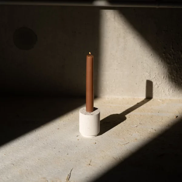 Bougeoir Colosse - blanc