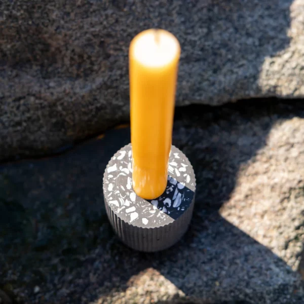 Bougeoir Colosse - noir