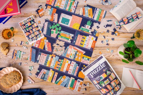 Puzzle 1000 pièces - Book lovers