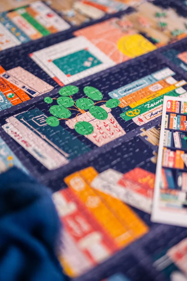 Puzzle 1000 pièces - Book lovers