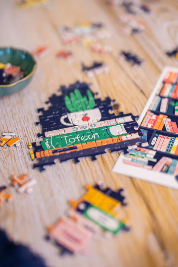 Puzzle 1000 pièces - Book lovers