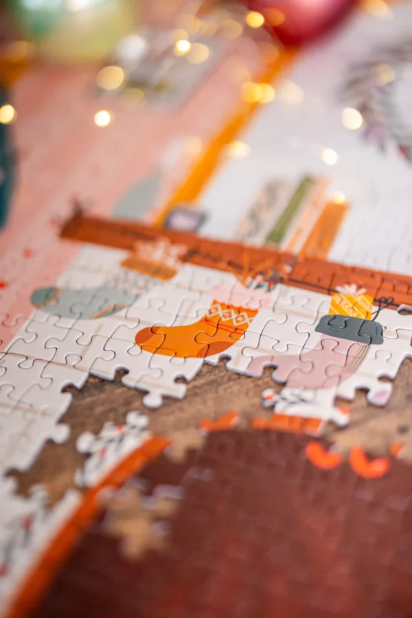 Puzzle 1000 pièces - Au coin du feu