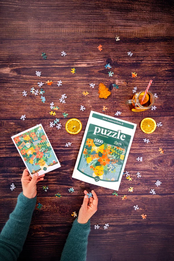 Puzzle 1000 pièces - Esprit de Noël