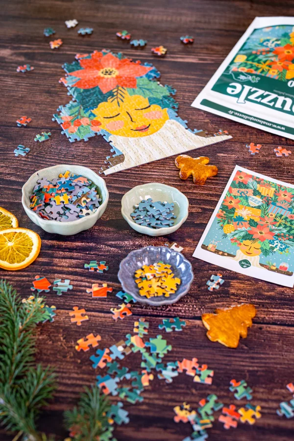 Puzzle 1000 pièces - Esprit de Noël