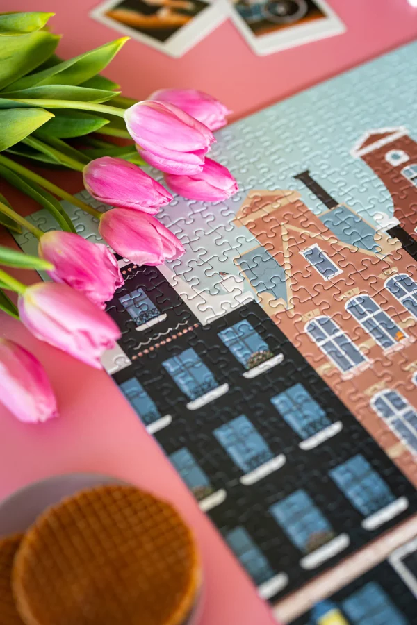 Puzzle 1000 pièces - Pédalons au fil de l'eau