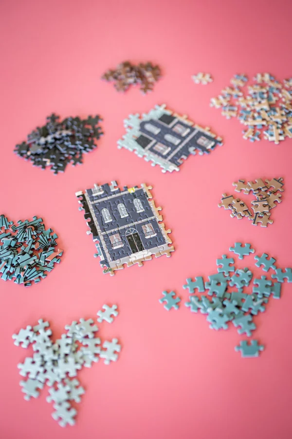 Puzzle 1000 pièces - Pédalons au fil de l'eau