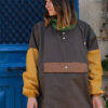 Poncho de pluie court - Kaki